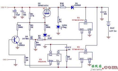 新颖而简单的锂电池充电器方案  第3张