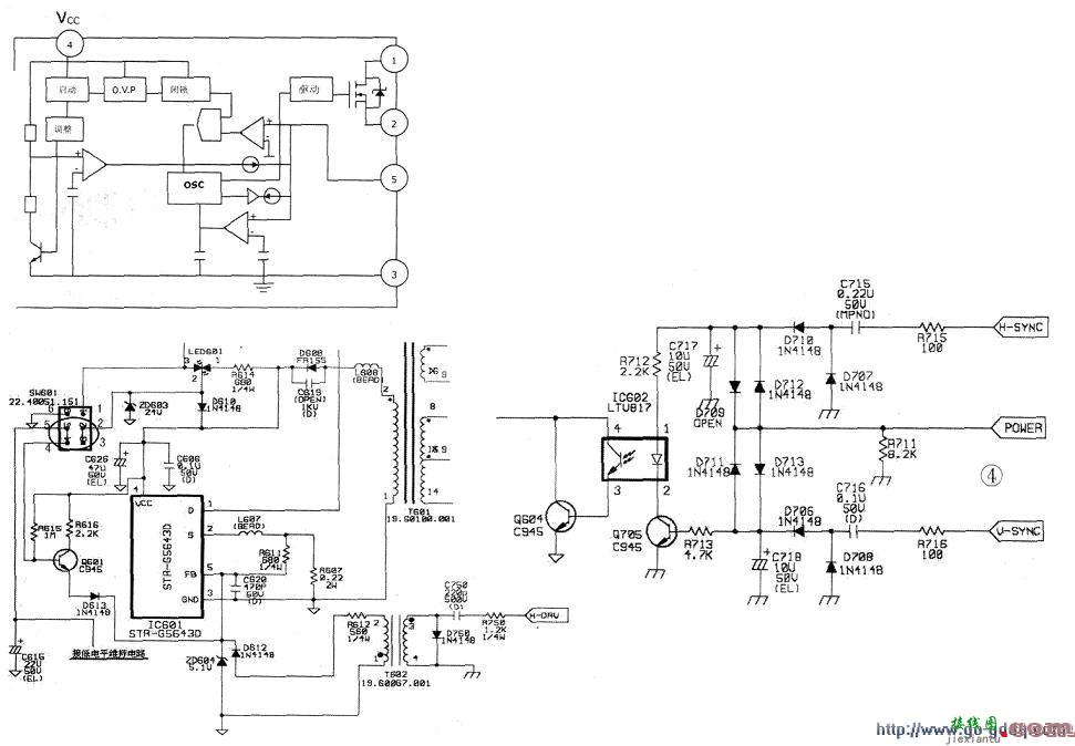 明基G775型CRT彩显电源电路工作原理  第3张