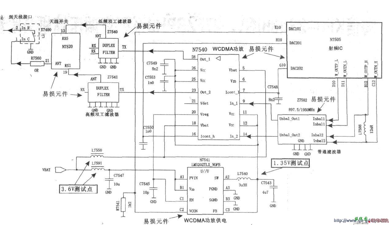 诺基亚N96手机发射电路原理分析  第3张