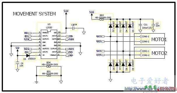 单片机和L293构成的电机控制电路原理设计与分析  第2张