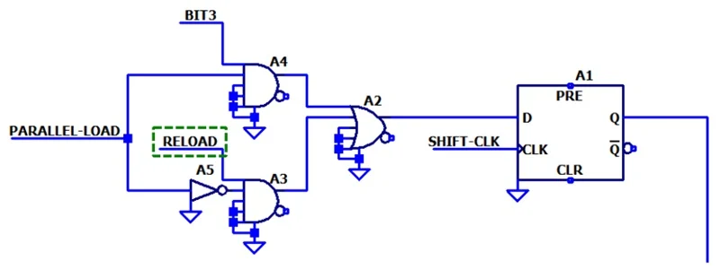 通过 LTspice 并行加载移位寄存器移动数据  第3张