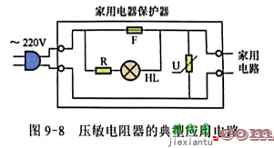 压敏电阻器电路  第1张