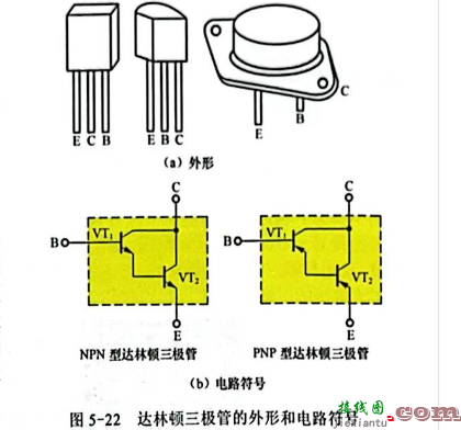 达林顿三极管的工作原理和测试电路  第1张