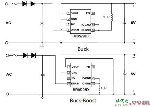 Excelpoint - Buck与Buck-Boost在小家电辅助电源中的应用  第9张