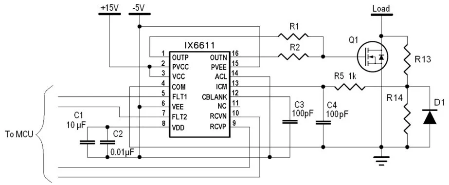 使用高速栅极驱动器 IC 驱动 SiC MOSFET  第3张