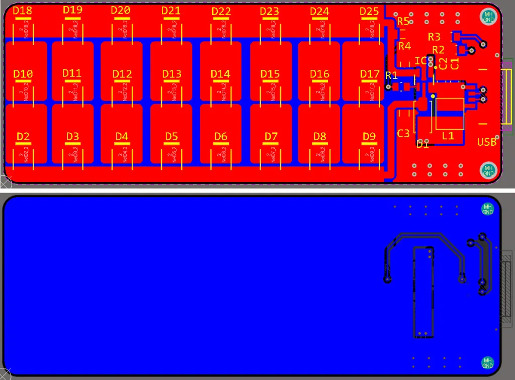 4.5W、600流明 USB Type-C LED 应急灯，使用 MP3202、1.4MHz 驱动器  第4张