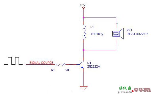 使用简单电路增加压电换能器声音输出  第2张