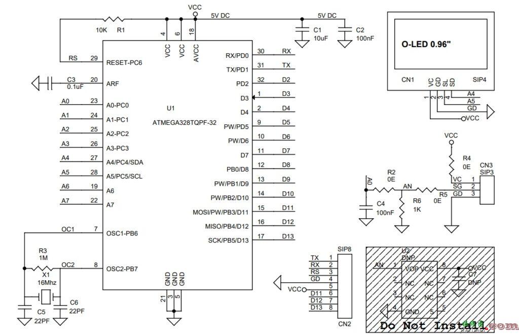 带 OLED 显示屏的电量计  第1张