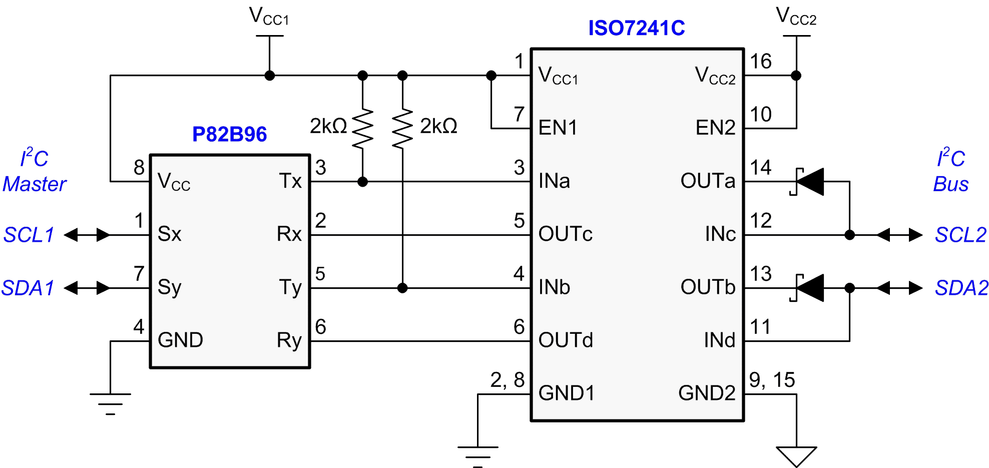 简单 I2C 工业接口隔离器  第4张