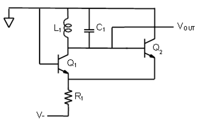 简单的 5 分量振荡器工作电压低于 0.8V  第1张