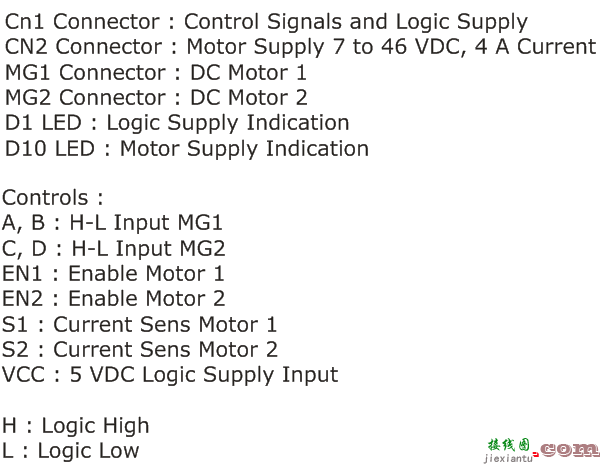 双电机 L298 H 桥电机控制  第3张