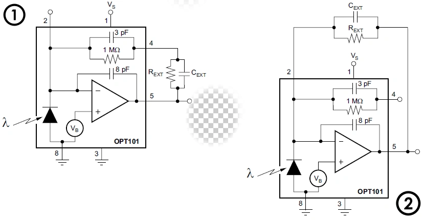 OPT101 光电二极管和 CJMCU – 101 模块  第4张